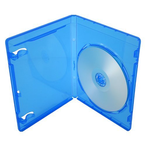 10 Pieces Empty Standard Blue Replacement Box Case With
