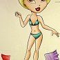 Lil Bratz Funky Fashion Paper Dolls New!