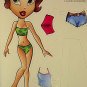 Lil Bratz Funky Fashion Paper Dolls New!