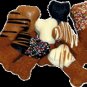 Peanut Butter Decorated Bones Large Size