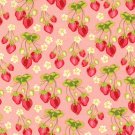 Michael Miller - Medow Sweet - Strawberry Fields - Pattern #: SH4239_Pink - 1 Yard