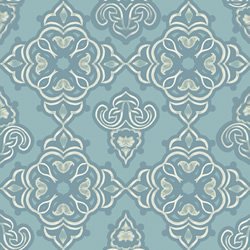 Studio E Fabrics - Audrey Jeanne Roberts - Deja Brew Coffee Damask TUR - 1 yard