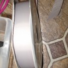 1-1/2" - Solid - Grosgrain Ribbon - Silver - 5 yards