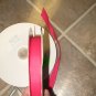 5/8" - Solid - Grosgrain Ribbon - Dark Rose - 5 yards