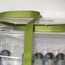 3/8" GROSGRAIN RIBBON - GREEN GRASS -  5 yards