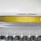3/8" GROSGRAIN RIBBON - JUNE YELLOW -  5 yards
