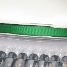 3/8" GROSGRAIN RIBBON - EMERALD -  5 yards
