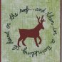 Reindeer card - Set of 6