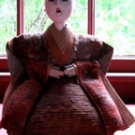 c. 1900 Antique Japanese Doll with Face & Hands made of Oyster Shells