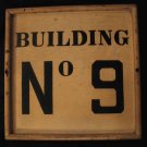 1920-30's Connecticut Factory Antique Advertising Sign