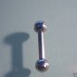 10G  Large Gauge 316L Tongue Barbell Nipple CASH BACK!