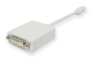 Mini DisplayPort to DVI Cable Adapter / Cord / Converter