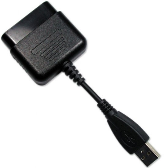 PS2 Controller To USB Adapter / Converter Cable / Cord For PC / PS3 / Playstation 3