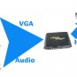 PC VGA + Audio To HDMI Adapter / Converter Box - For Connecting To Digital TV / Monitors