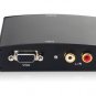 VGA + RCA Audio (L/R) To HDMI Converter / Adapter Box