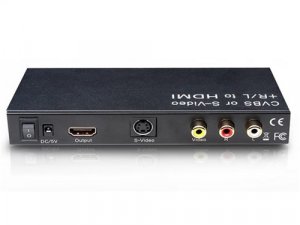 S Video To HDMI Adapter / Converter Box - For PS3 / Xbox 360&Acirc;&reg; / Wii / DVD / HDTV