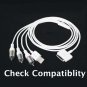 AV Composite Cord For Ipod®, Touch, Nano, iPhone® 2G / 3G + USB Charger