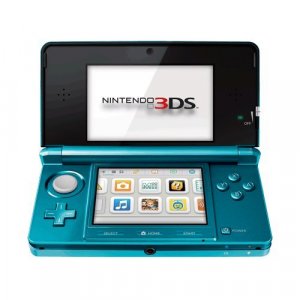 Nintendo 3DS Handheld Game Console Aqua Blue - Open Box