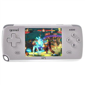 Gemei A330 Fashion Edition Handheld Game Console 4GB White