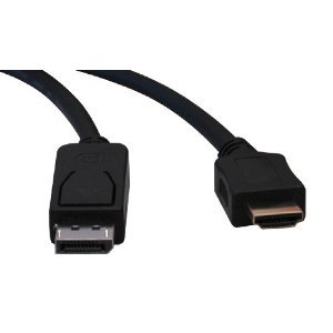 6ft DisplayPort Male to HDMI Male Cable