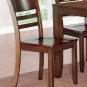 5PCS LYNFIELD RECTANGULAR DINETTE DINING SET TABLE w/4 LEATHER CHAIR, ESPRESSO SKU: LY5-ESP-LC