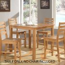 Café 42" Square Counter Height Table Only in Light Oak Finish, SKU#: CFT-OAK-T