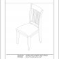 7pc Portland oval kitchen dining set table + 6 upholstered chairs saddle brown SKU# PORT7-SBR-C
