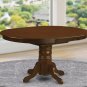 Kenley Kitchen Dining Table Without Chair in Black and Cherry SKU#: KET-BLK-TP