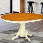 Kenley KitchenDinette Table Without Chair in Buttermilk & Cherry SKU#: KET-WHI-TP