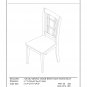 5-PC Nicoli Dining Set, Table with 4 Wood Seat Chairs in Black and Cherry. SKU#:NICO5-BLK-W