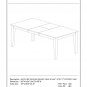 7-PC Nicoli Dining Set, Table with 6 Wood Seat Chairs in Black and Cherry. SKU: NICO7-BLK-W