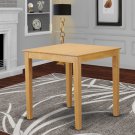 36x36" Square Pub Counter Height Table No Chairs in Oak SKU# PBT-OAK-T