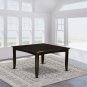 Dinette Kitchen Dining Table with 18" Leaf (without chair) in Cappuccino SKU: FLT-CAP-T
