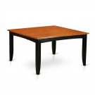 Parfait Square Gathering Dining Table with out Chair (54x54x36), SKU: PFL07-T-BLK