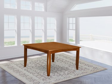 Parfait Square Gathering Dining Table with out Chair (54x54x36), SKU: PFT-SBR-T