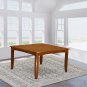 Parfait Square Gathering Dining Table with out Chair (54x54x36), SKU: PFT-SBR-T