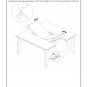 Parfait Square Gathering Dining Table with out Chair (54x54x36), SKU: PFT-SBR-T