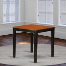 36x36" Square Pub Counter Height Table No Chairs in black and cherry SKU# PBT-BLK-T