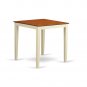 36x36" Square Pub Counter Height Table No Chairs in Buttermilk Cherry SKU# VNT-WHI-T