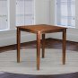 36x36" Square Pub Counter Height Table No Chairs in Mahogany SKU# VNT-MAH-T