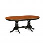 5pc Set Plainville Dining Table + 4 Avon Wood Seat Chairs in Cherry Black. SKU: PLAV5-BCH-W