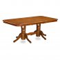 7pc Napoleon Dining Set, Table + 6 Portland Chairs saddle brown SKU# NAPO7-SBR-C