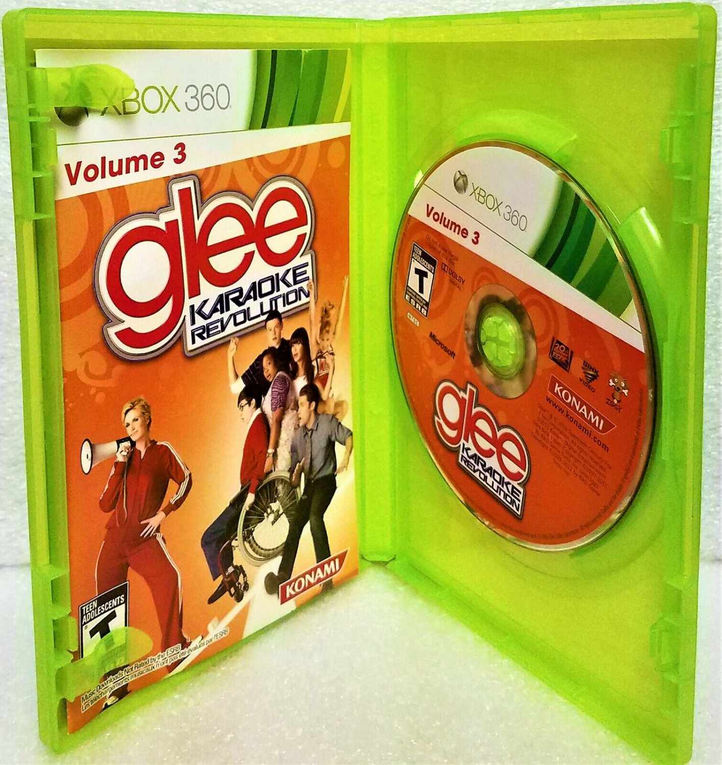 XBOX 360 Glee Karaoke Revolution Vol 3 Complete!