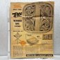Vintage 1960s Tandy Leather Company 2-Sided Advertisement w/Free Pattern