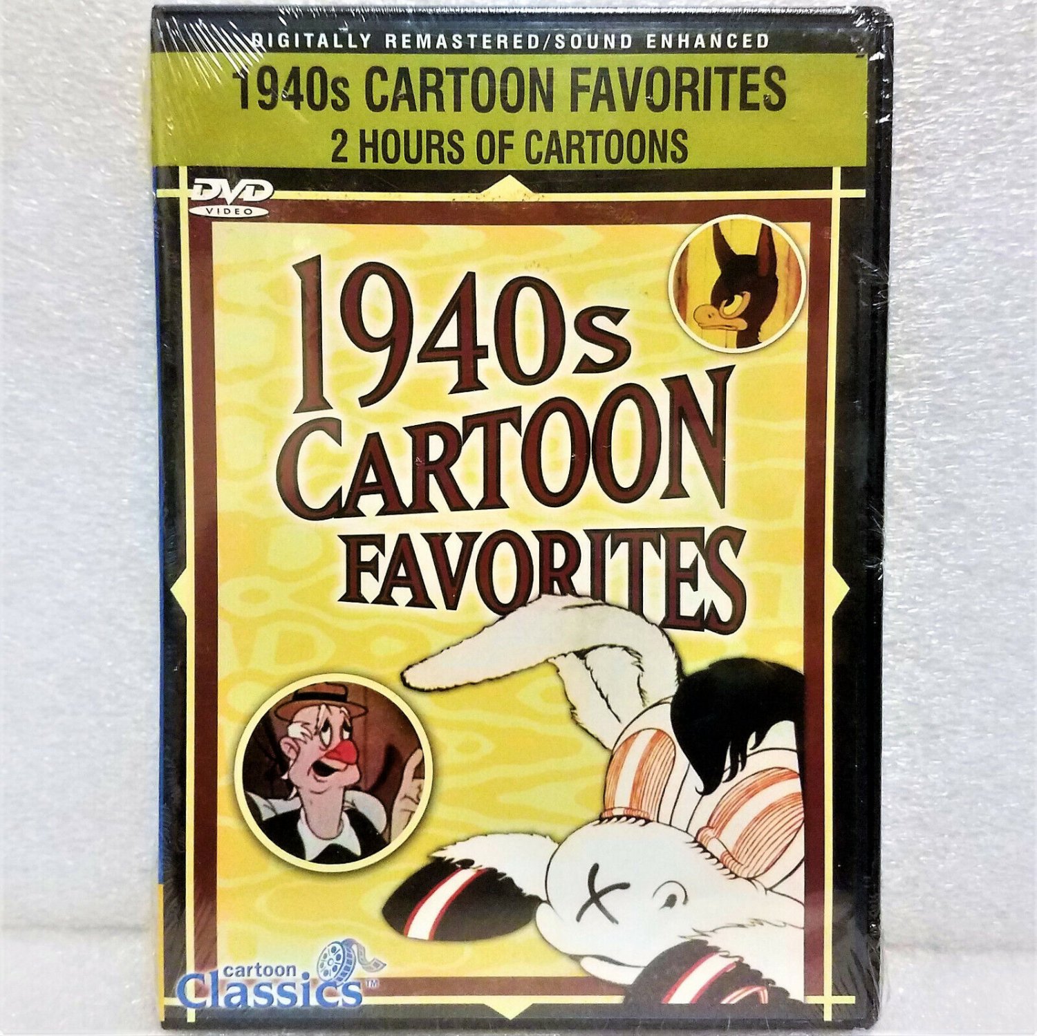 1940s Cartoon Favorites - 2 Hours of Cartoons DVD NEW! Sealed!