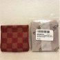 Rita Messi Checkered Squeeze Coin Purses/Coin Holders 3.5  x 3  NEW!