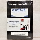 Financial Accounting Tools for Business Decision Making, 7E WileyPLUS eTextbook NEW! Sealed! Financial Accounting Tools for Business Decision Making, 7E WileyPLUS eTextbook NEW! Sealed!