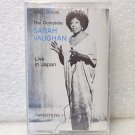 Vintage The Complete Sarah Vaughan Live In Japan Cassette #1 NEW! Sealed!