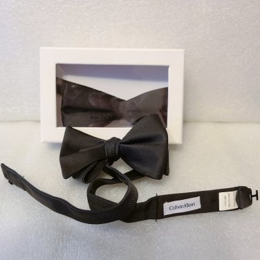 2 Calvin Klein Bowties - 2 Styles - Like NEW!