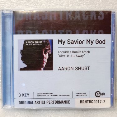 Aaron Shust - My Savior My God - Accompaniment CD Like NEW!